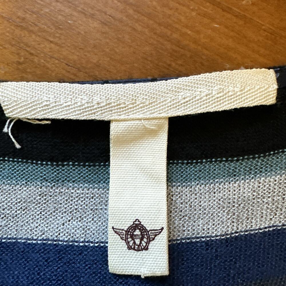 Burning Torch Womens Medium Short Sleeve Silk Cashmere Blend Wrap Dress Coquette - Picture 9 of 9